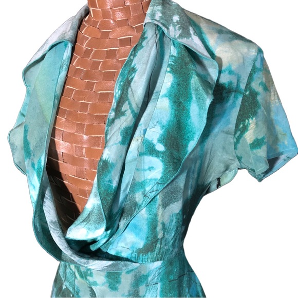 Vintage DIESEL 100% Silk Shift Dress - Picture 3 of 16